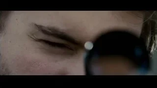 Close-up of eye through magnifying glass — Into the Wild