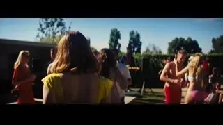 group of people gathered in garden — La La Land