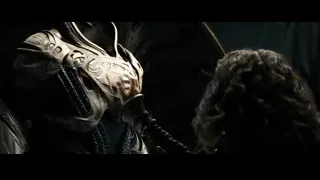 Woman looking at futuristic helmet — Superman: Man of Steel
