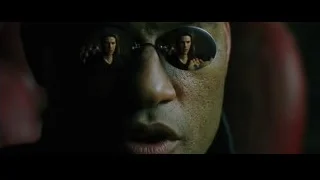 person wearing round sunglasses — The Matrix