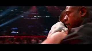 boxers fighting in boxing ring with crowd — Southpaw