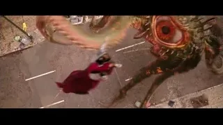 large octopus attacking person on street — Doctor Strange 2