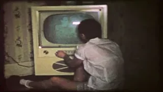 man playing video game on old television — Screened Out