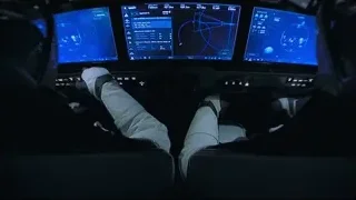 futuristic car interior with screens — Elon Musk: Return to Space