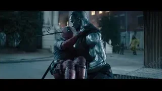Deadpool and Iron Man in fierce battle — Deadpool 2