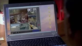 Person using laptop with video editing software — Breaking Bad