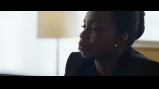 woman deep in thought with eyes closed — The Big Short