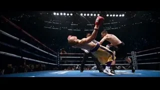 boxers fighting with one on ground — Southpaw