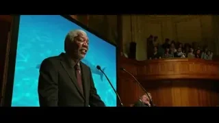 elderly man giving speech in courtroom — Lucy