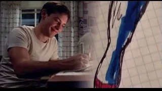 Miles Morales Spiderman with explosion — Spider Man