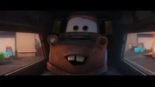 Mater from Cars with angry face — Cars 3