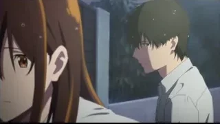 Young man and woman with serious expressions — I Want To Eat Your Pancreas