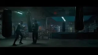 two men sparring in boxing ring — Creed 2