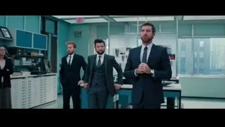 men in office, one looking up surprised — The Secret Life of Walter Mitty