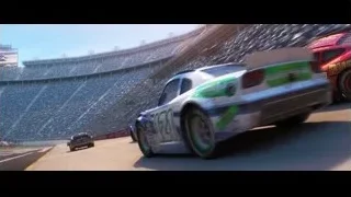 blue and red Cars racing on track — Cars 3