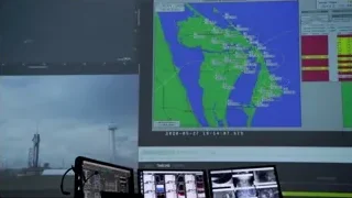 computer monitors displaying weather forecast — Elon Musk: Return to Space