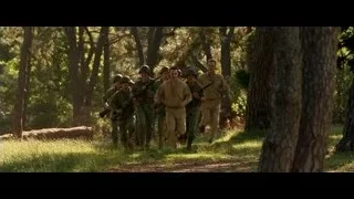 soldiers walking through a forest — Hacksaw Ridge