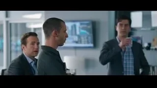 Three men in office in deep thought — The Big Short