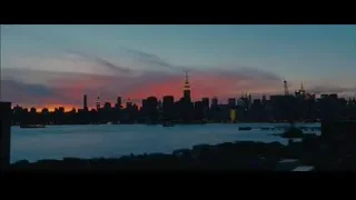 New York City skyline at sunset — The Dictator
