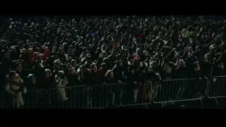 crowd at night concert holding phones — Now You See Me 2