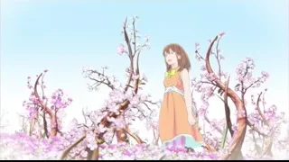young girl in field of pink flowers — I Want To Eat Your Pancreas