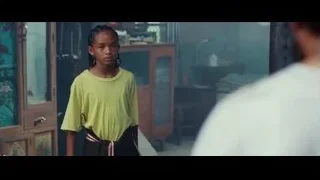 young girl with braided hair in room — The Karate Kid