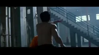 two men fighting in concrete room — Bruce Lee: Birth of The Dragon