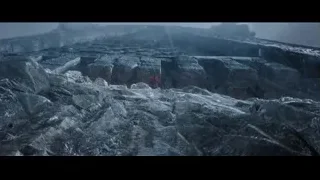 red creatures in battle stance on cliff — Doctor Strange 2