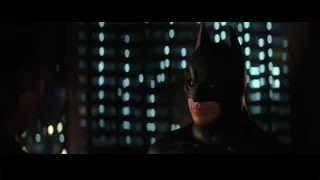 Batman in dark cityscape — Batman