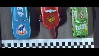 police cars parked on race track — Cars