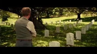 man standing in cemetery looking at graves — Hacksaw Ridge