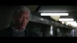 close-up of elderly African-American man's face — Batman