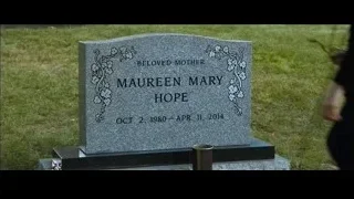 Young girl at headstone in cemetery — Southpaw
