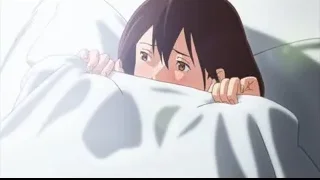 young girl covering face in bed — I Want To Eat Your Pancreas