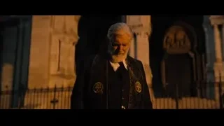 elderly man at Gothic building — John Wick: Chapter 4