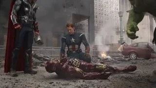 Thor Captain America Hulk standing in city — The Avengers