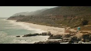 Rocky beach with blue water — Furious Seven