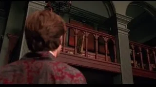 person standing on staircase in building — Spider Man
