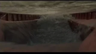 water flowing from pipe in indoor space — Life of Pi
