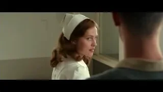 nurse and man in hospital room — Hacksaw Ridge