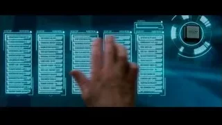 hand pressing button on futuristic interface — The Amazing Spider Man 2