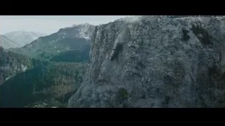 rocky cliff with a small cave — Furious Seven